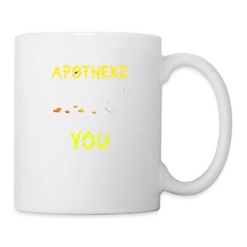 Apotheke for you - Tasse - Weiß - Rechts