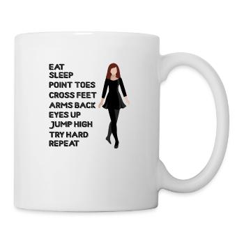 Dancing Dance Music - Mug - white - Right