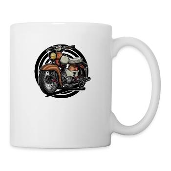 Étoile (rouillée) // Illustration - Mug blanc - blanc - Droite