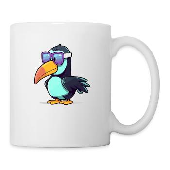 Hob le toucan - Mug blanc - blanc - Droite