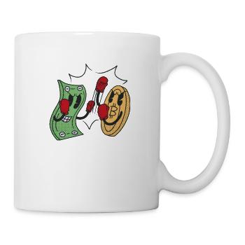 Bitcoin Dollar - Mug blanc - blanc - Droite