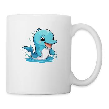 Hero the dolphin - Mug - white - Right