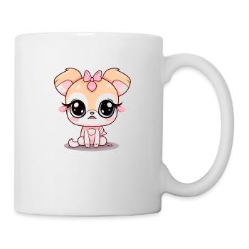 Nalla the little sad dog - Mug - white - Right
