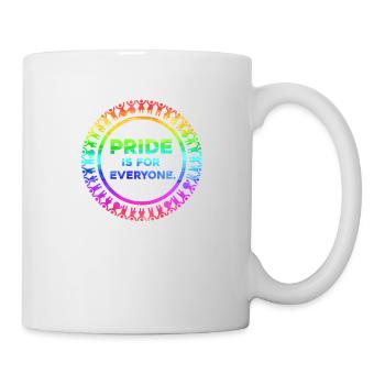 Pride is for Everyone - Mug - white - Right