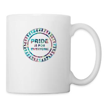 Stolz ist für alle da - Tasse - Weiß - Rechts