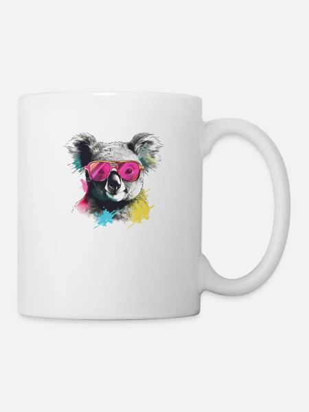 Foo der Koala - Tasse - Weiß