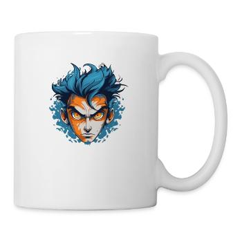 Sapphire Fury: Unleash Your Inner Power - Mug - white - Right