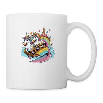 Unicorns in the Magic Land - Mug - white - Right