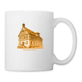 Herzogenaurach altes Rathaus Mittelfranken Bayern - Tasse - Weiß - Rechts