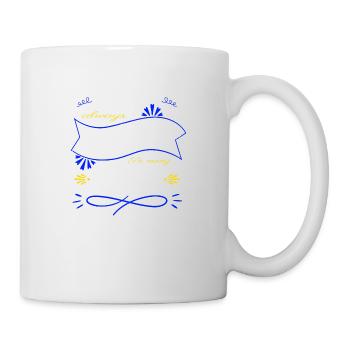 livre féminin cadeau d’anniversaire idée cadeau - Mug blanc - blanc - Droite