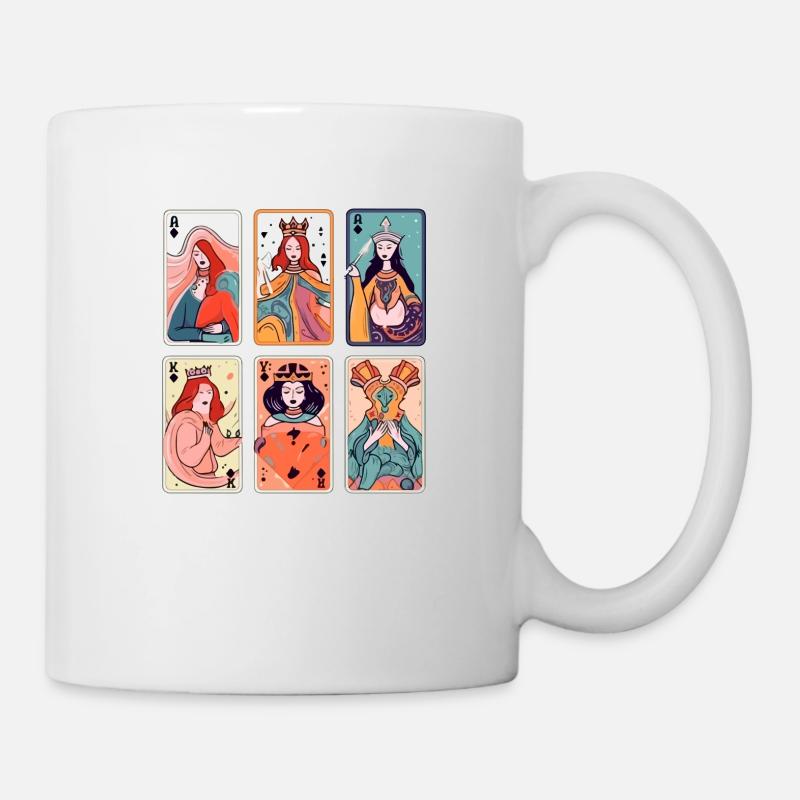 Tarot cards - Mug - white