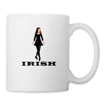 Danse Musique de danse - Mug blanc - blanc - Droite