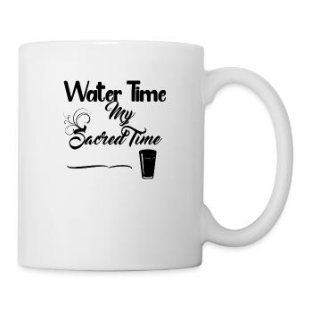 Conception du temps de l’eau - Mug blanc - blanc - Droite