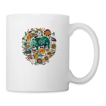Lou le tapir - Mug blanc - blanc - Droite