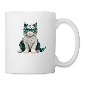Birthstone Cat May - Mug - white - Right