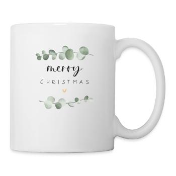 merry christmas - Tasse - Weiß - Rechts
