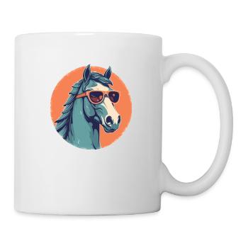 Horse, Horse, Horse, Warhorse, Pony - Mug - white - Right