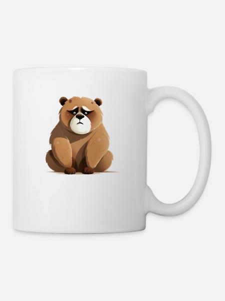 Bibi the grumpy bear - Mug - white