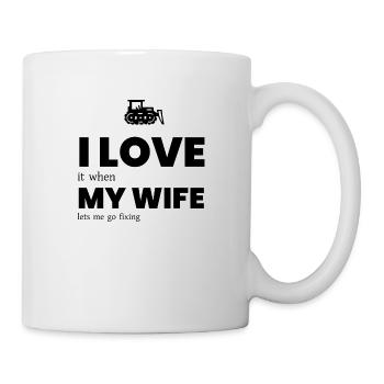Artisan bricoleur Artisan Artisan Outil Construction - Mug blanc - blanc - Droite