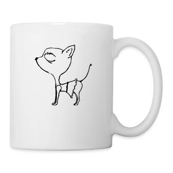 Chihuahua Dog - Mug - white - Right