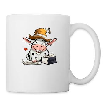 Miki the learned cow - Mug - white - Right