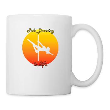 Dancing Dance Music - Mug - white - Right