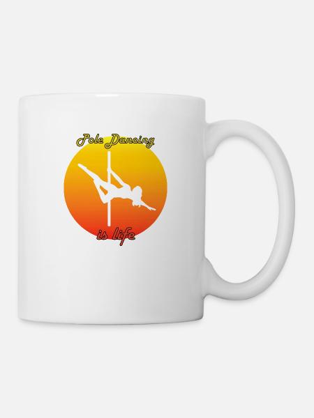 Dancing Dance Music - Tasse - Weiß