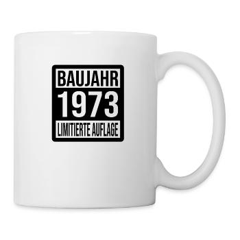 Baujahr 1973 - Tasse - Weiß - Rechts