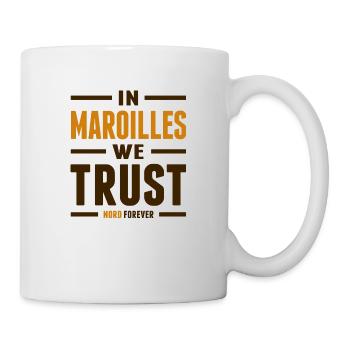 In maroilles we trust - Nord - Mug blanc - blanc - Droite
