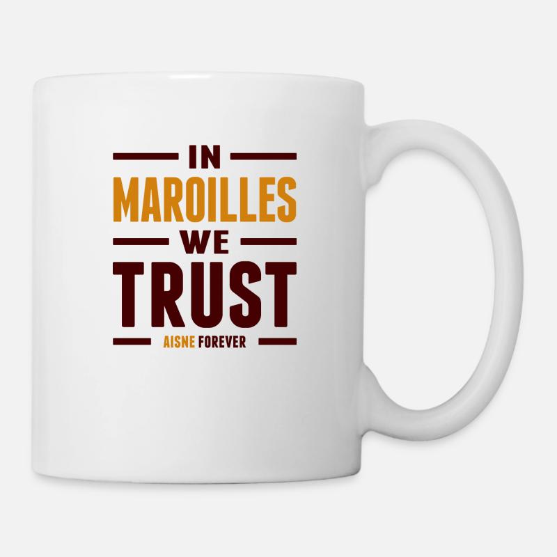 In maroilles we trust - Aisne - Mug blanc - blanc