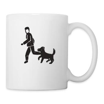 Hund - Tasse - Weiß - Rechts