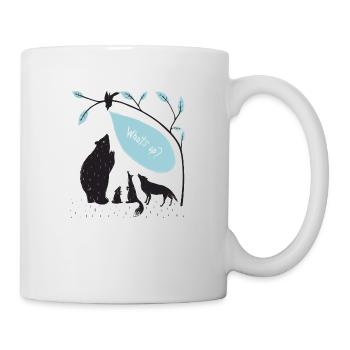 Tiere - Tasse - Weiß - Rechts