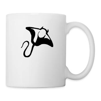 rochen - Tasse - Weiß - Rechts