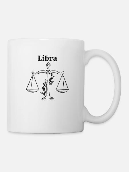 Libra - Tasse - Weiß