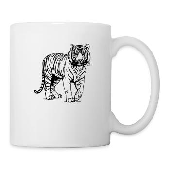 tiger - Mug - white - Right