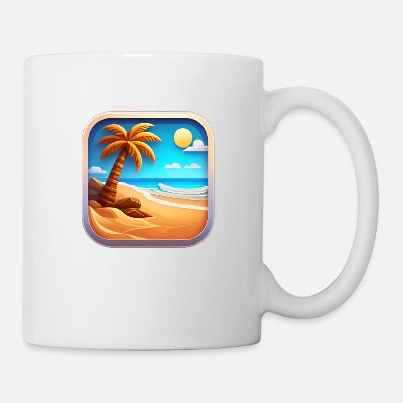 Summer Icon - Tasse - Weiß