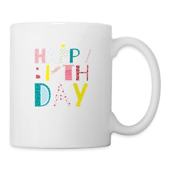 Geburtstag - Tasse - Weiß - Rechts