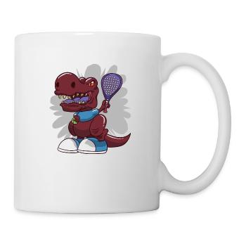Padel Paddle Raquette Tennis Sport I Cadeau - Mug blanc - blanc - Droite
