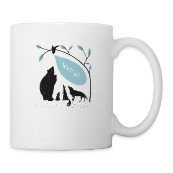Tiere - Tasse - Weiß - Rechts