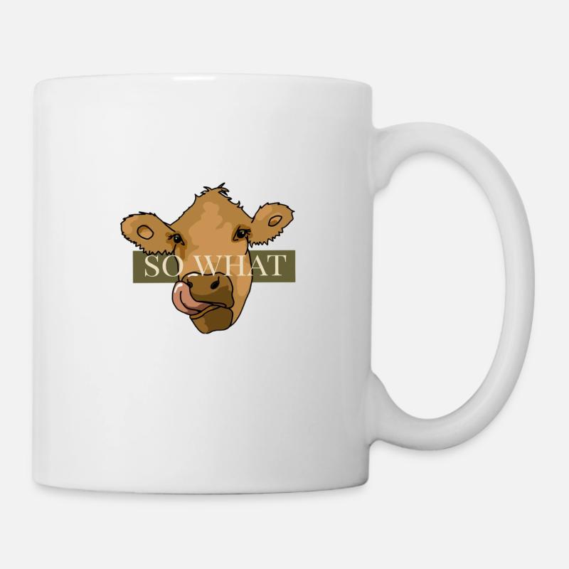 So what - Tasse - Weiß