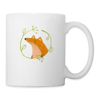 Wildtiere - Tasse - Weiß - Rechts