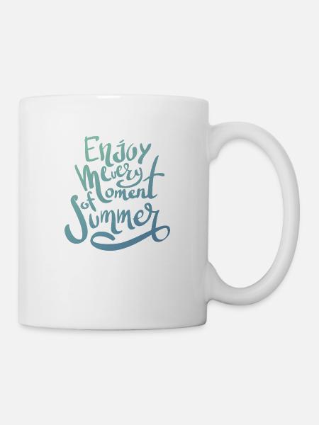 Sommer - Tasse - Weiß
