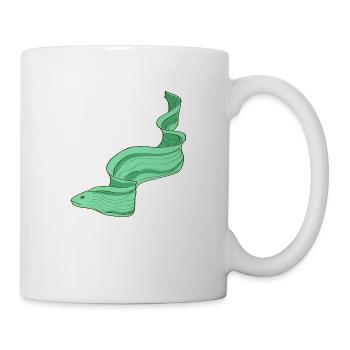 Meerestiere - Tasse - Weiß - Rechts