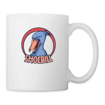 Shoebill Bird Ornithologist Forest I Gift - Mug - white - Right
