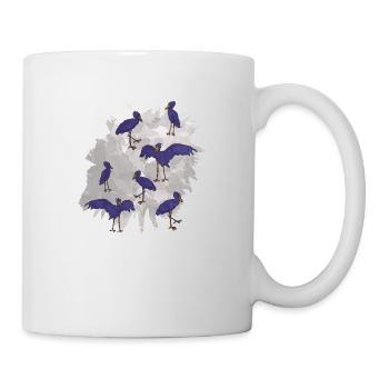 Shoebill Bird Ornithologist Forest I Gift - Mug - white - Right