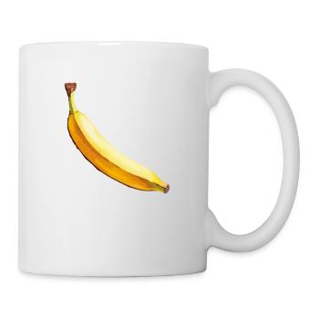 banane - Tasse - Weiß - Rechts