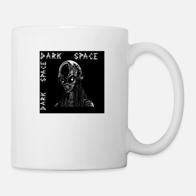 Unveiling the Sinister Extraterrestrial: A Dark At - Mug - white
