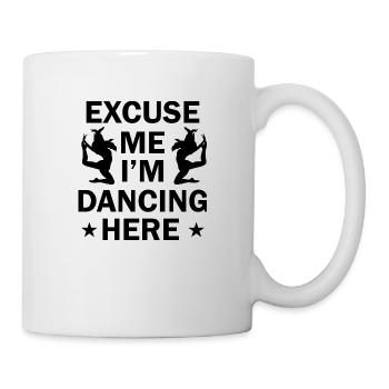 Dancing Dance Music - Mug - white - Right