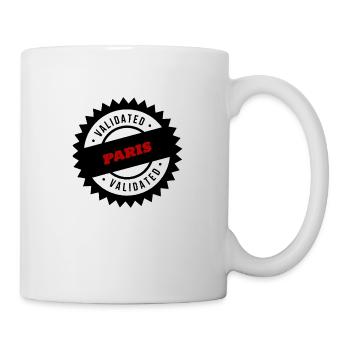 PARIS ZERTIFIZIERT - Tasse - Weiß - Rechts