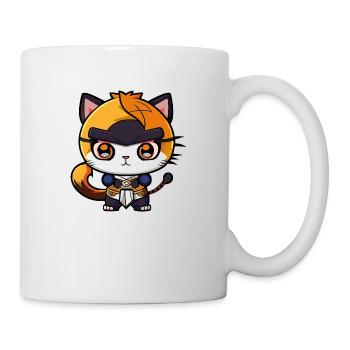 Ninja Cat Kung Fu Kitty - Mug - white - Right
